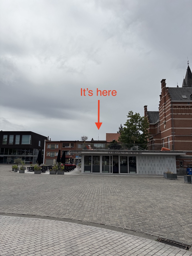 Another view from across town square